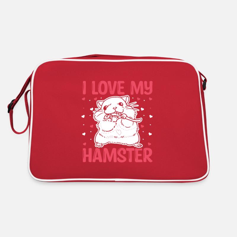 Hamster Lover Hamster Gift Retro Bag