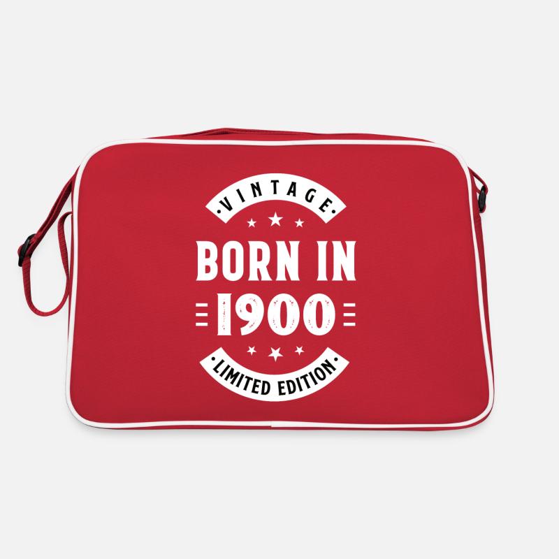 Die Legende von 1900 Geburtstag Retro Tasche