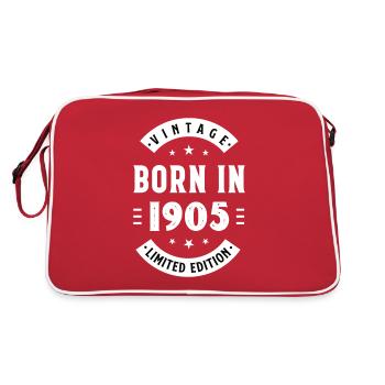 La légende de l’anniversaire de 1905 - Sac Retro - rouge/blanc - Dos