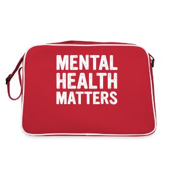 Mental Health Affairs Therapist - Retro Bag - red/white - Back