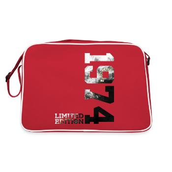 52ND BIRTHDAY 52 YEARS LIMITED EDITION 1974 - Retro Bag - red/white - Back