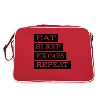 Car car - Retro Bag - red/white - Back