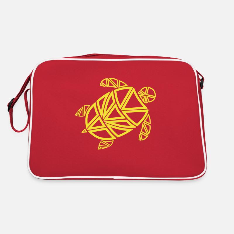 Schildkröte Retro Tasche