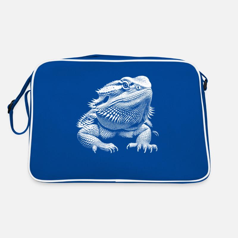 Bearded dragon Retro Bag