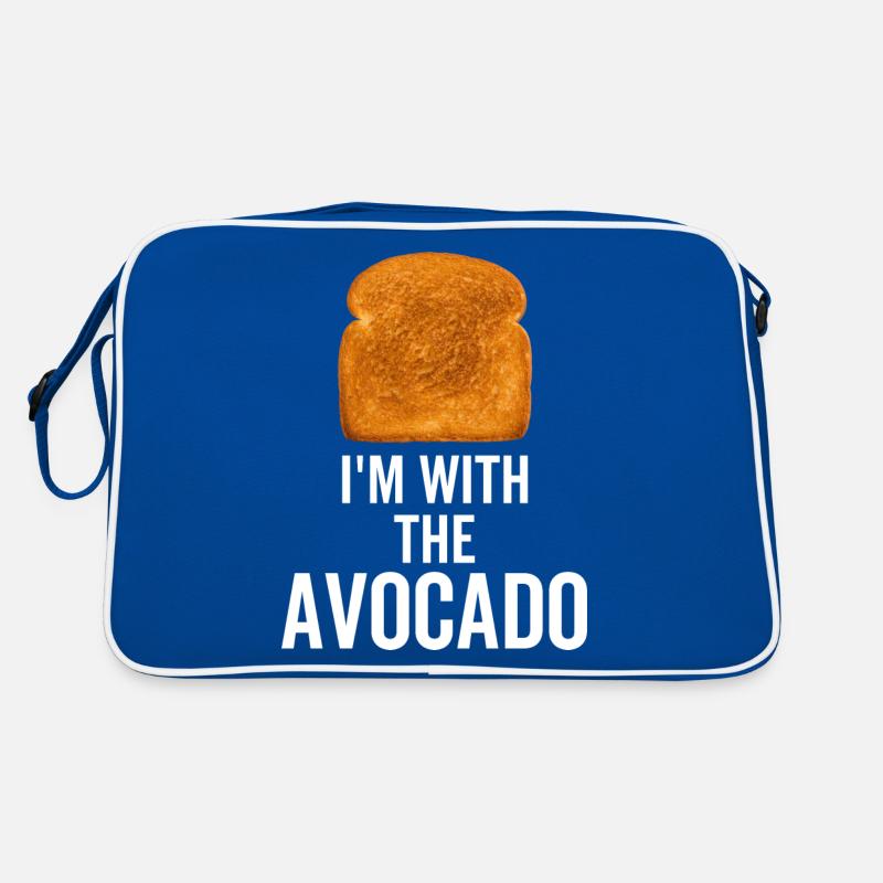 I'm With The Avocado Retro Bag