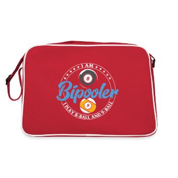 Billiards Pool Billiards Billiards Ball Billiards Cook 8Ball - Retro Bag - red/white - Back
