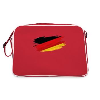 Flag Patriot Gift Pays d’origine Allemagne - Sac Retro - rouge/blanc - Dos