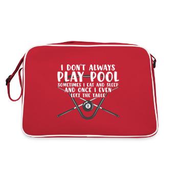 Billiards Pool Billiards Billiards Ball Billiards Cook 8Ball - Retro Bag - red/white - Back