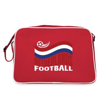 Championnat des Pays-Bas de football par équipe Sport - Sac Retro - rouge/blanc - Dos
