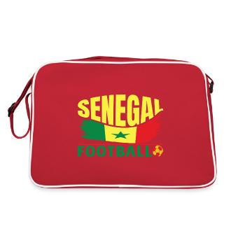 Championnat du Sénégal de football Match de football Ballon - Sac Retro - rouge/blanc - Dos