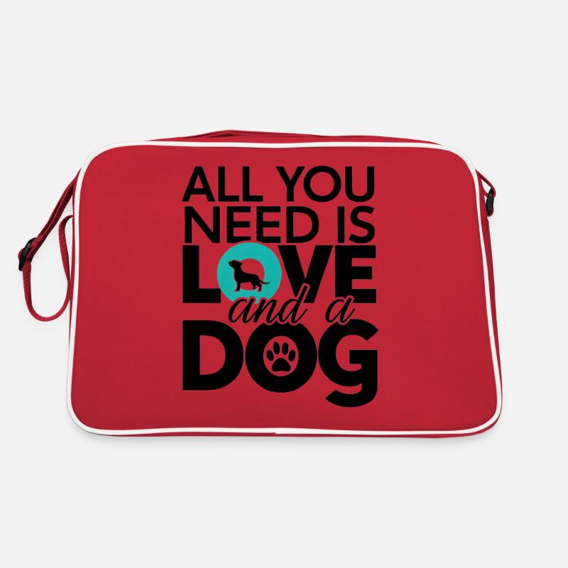 Hündchen Retro Tasche