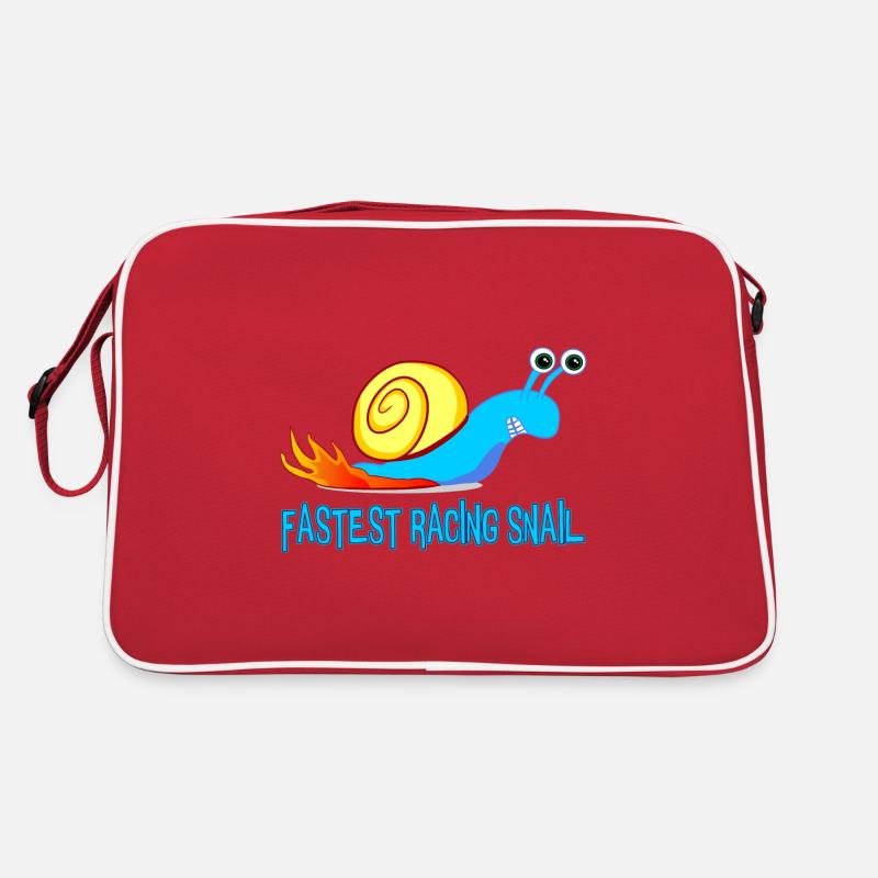 Escargot de course rapide, escargot courant Sac Retro