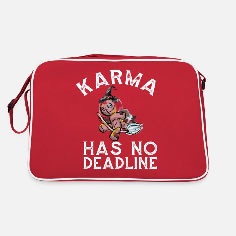 Le karma n’a pas de date limite Sac Retro