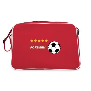 FC Feiern - Retro Tasche - Rot/Weiß - Hinten