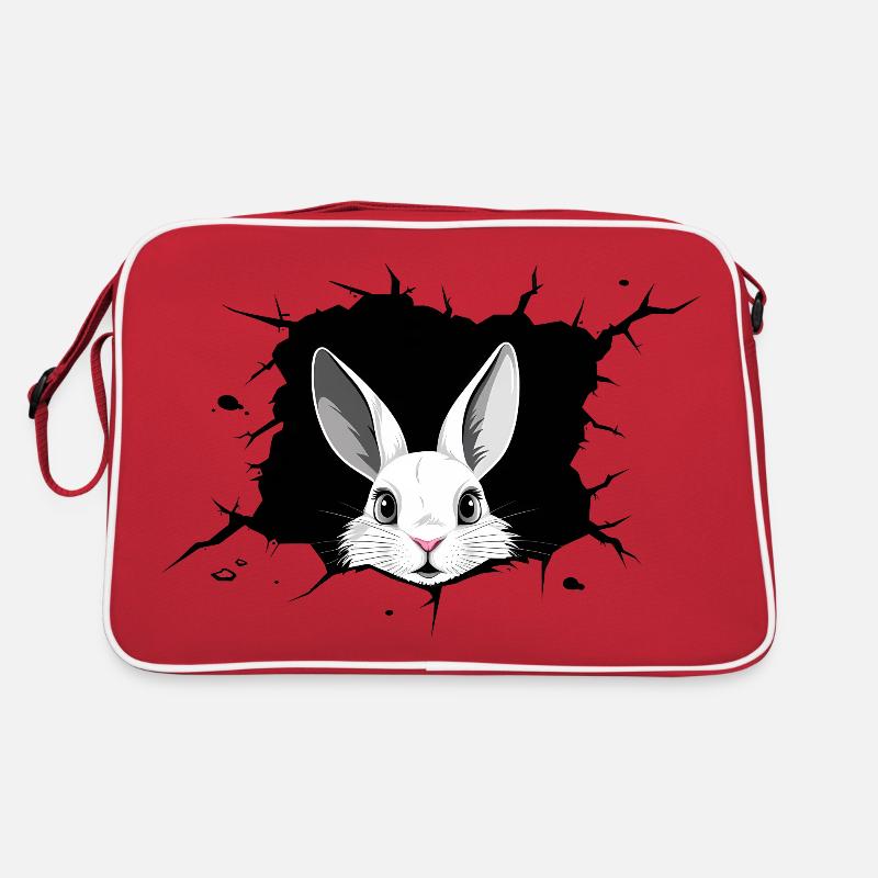 Rabbit Rabbit Rabbit Hole Retro Bag