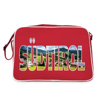 Tyrol du Sud - Sac Retro - rouge/blanc - Dos