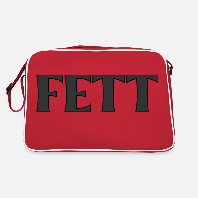 Fett Retro Tasche