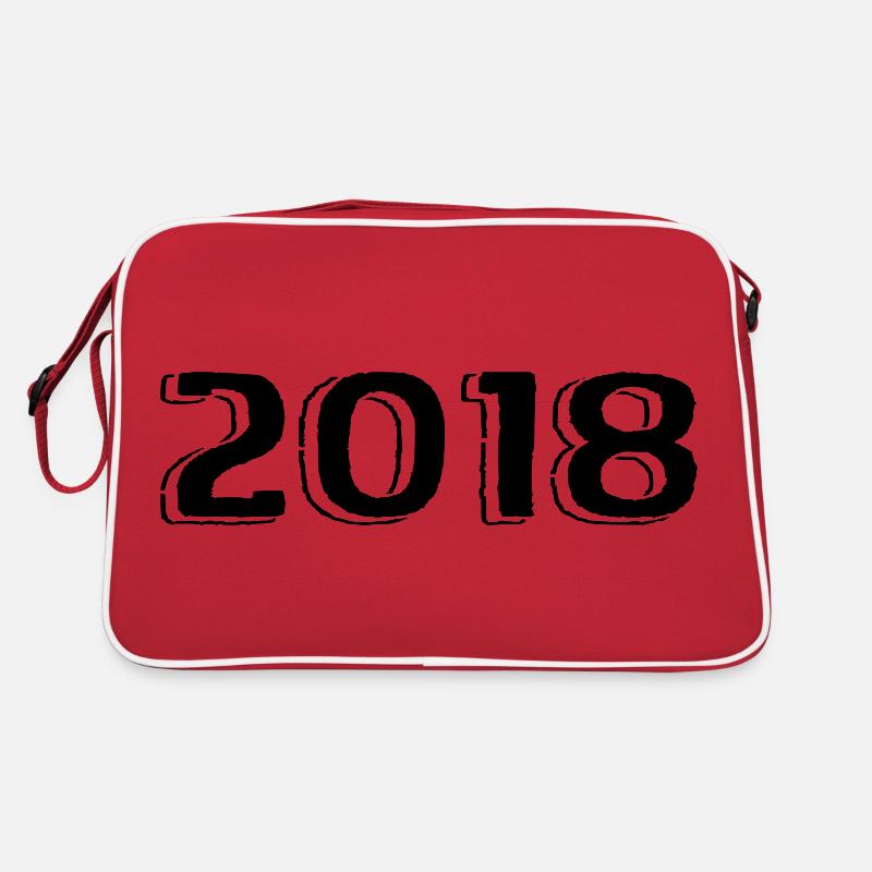 Millésime 2018 Naissance Anniversaire Rétro 2018 Sac Retro