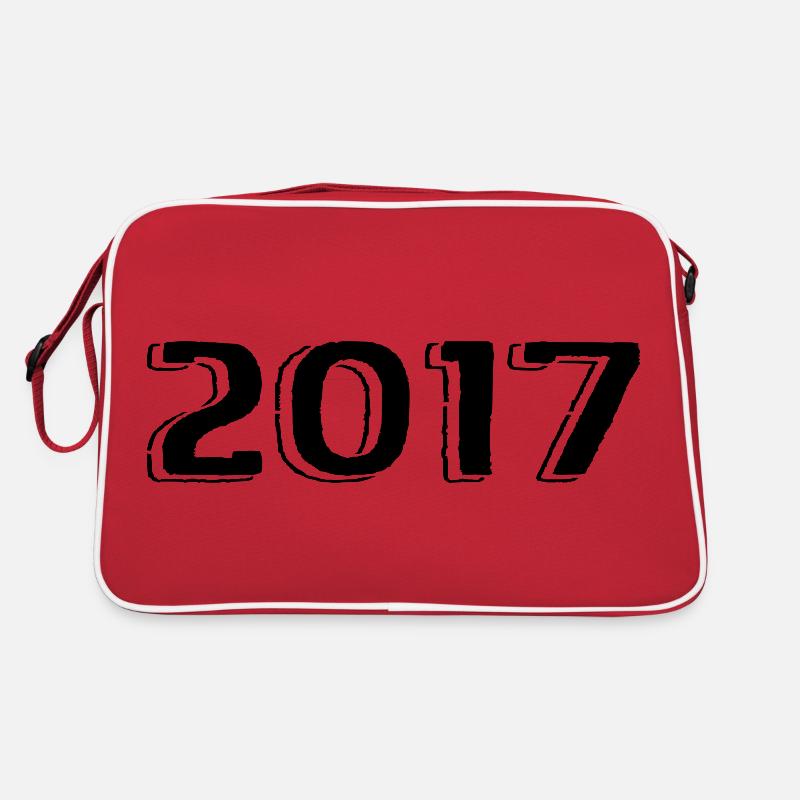 Millésime 2017 Naissance Anniversaire Rétro 2017 Sac Retro