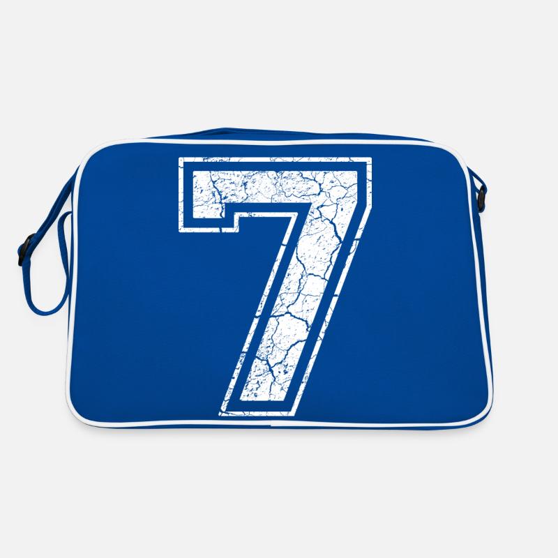 7_seven_sieben_white_weiss (de) Retro Tasche