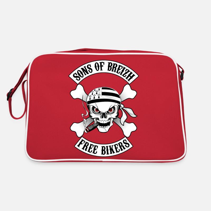 Söhne breizh Biker # 2 Retro Tasche
