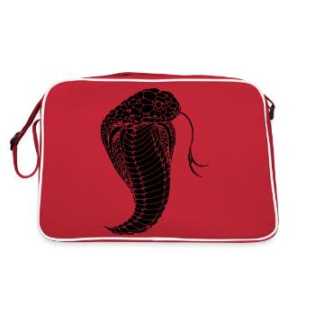 Serpent cobra serpent cobra - Sac Retro - rouge/blanc - Dos