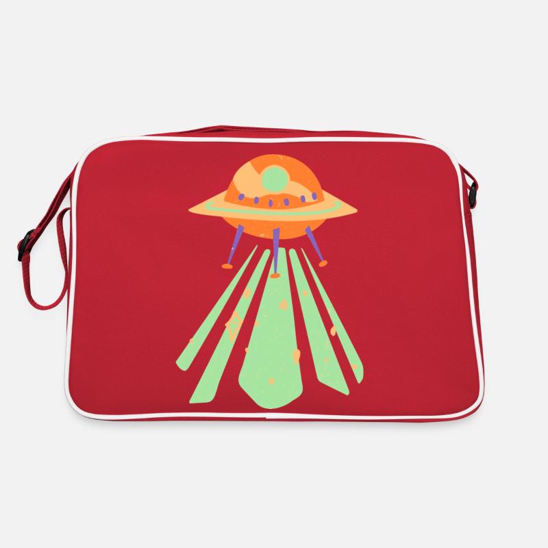 UFO - Retro Bag - red/white