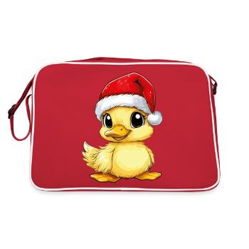 Canard Noël Mignon Noël mignon Noël - Sac Retro - rouge/blanc - Dos