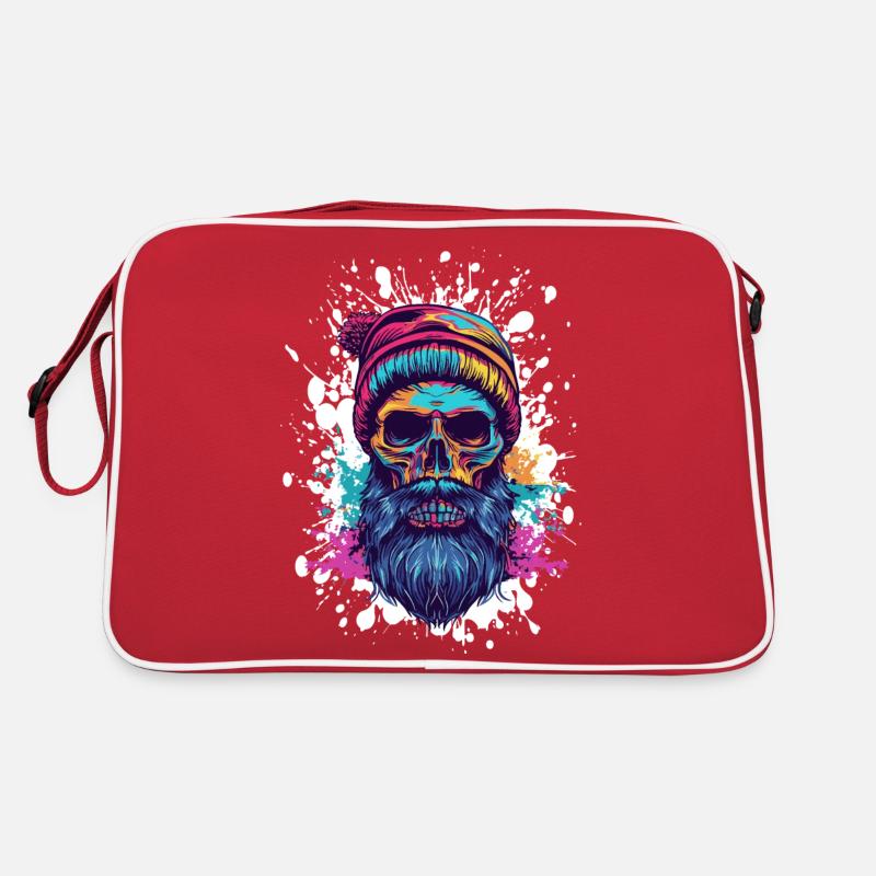 Crâne de bûcheron Sac Retro