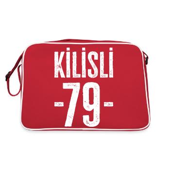 Kilis 79 – Diversité de Türkiye - Sac Retro - rouge/blanc - Dos