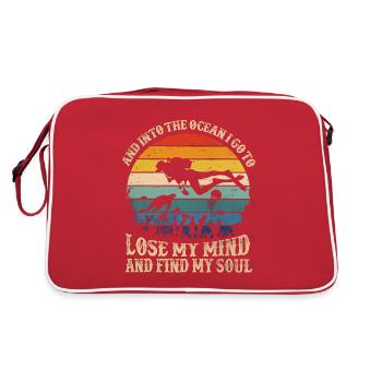 23F 0312 bk - Retro Bag - red/white - Back