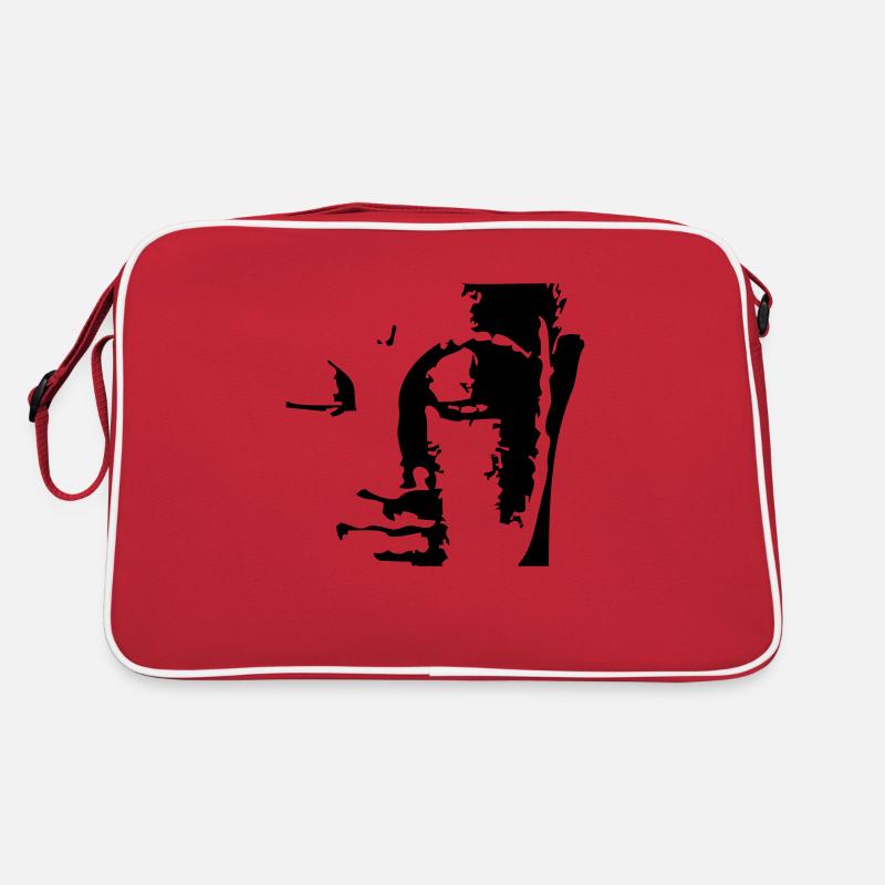 buddhas_face Retro Tasche