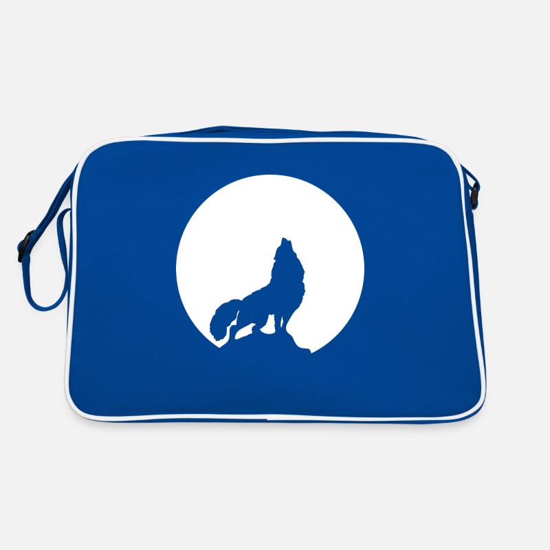Wolf Moon Universe Astronomy Retro Bag
