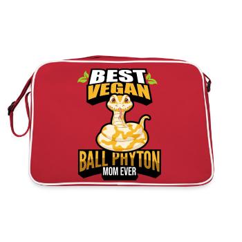 King Python - Retro Bag - red/white - Back