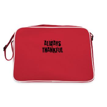 Reconnaissant - Sac Retro - rouge/blanc - Dos