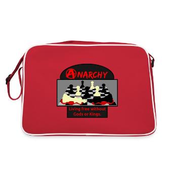 Anarchy - Retro Bag - red/white - Back