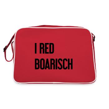 I red boarisch - Retro Bag - red/white - Back