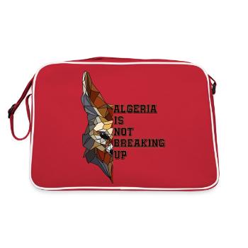 Algeria is not breaking up - Sac Retro - rouge/blanc - Dos