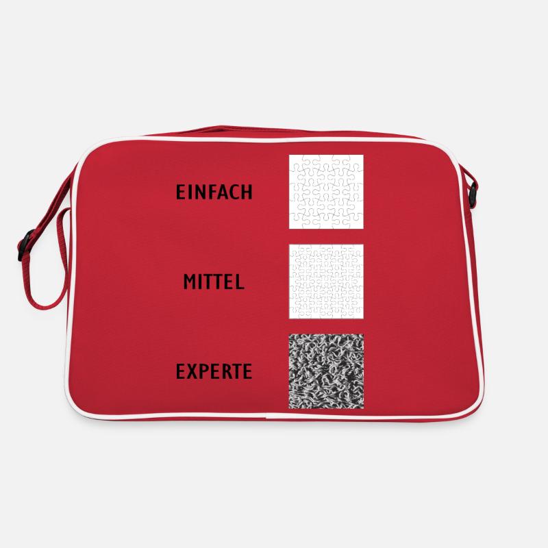 PUZZLESPAß! - Griller de Retro Tasche