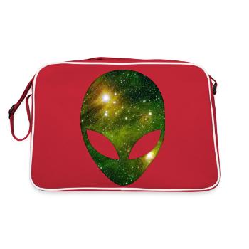 Alien cosmique - Sac Retro - rouge/blanc - Dos