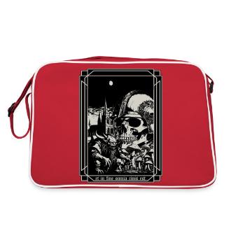 And in the end - Retro Bag - red/white - Back