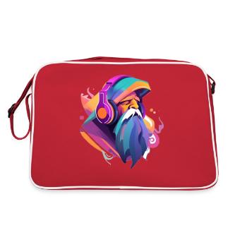 Musical magician - Retro Bag - red/white - Back
