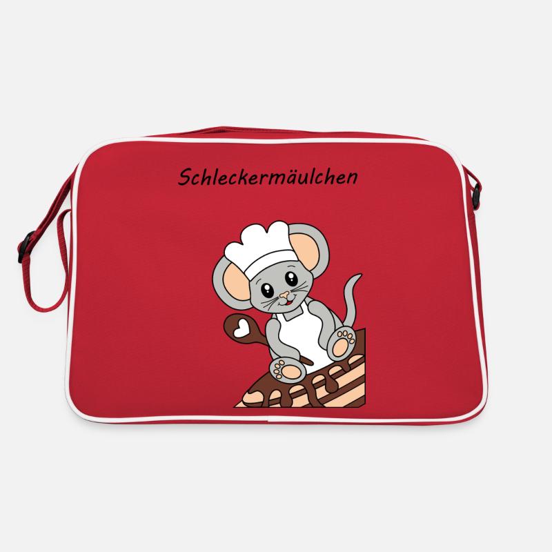 Schleckermaeulchen gross Retro Tasche