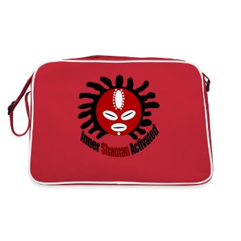 chaman activé - Sac Retro - rouge/blanc - Dos