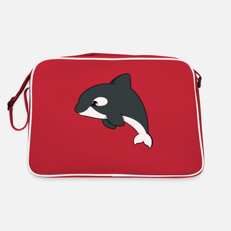Killer whale Retro Bag