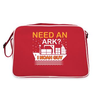 Need an Ark? I Noah Guy - Retro Bag - red/white - Back