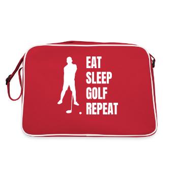 Golf club Golfer Golf course Golf - Retro Bag - red/white - Back