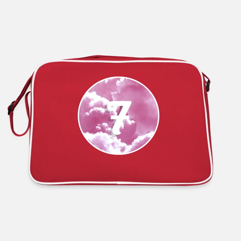 4EF00A83 8E69 4DC8 8A7D 1398B5C40235 - Retro Tasche - Rot/Weiß