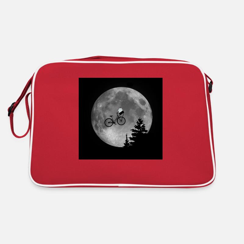 E.T. MauMauCat - Retro Tasche - Rot/Weiß