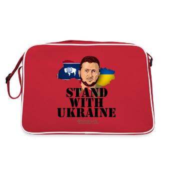Ukraine Wyoming - Sac Retro - rouge/blanc - Dos